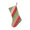 Holiday Strip Stocking Quilt-As-You-Go Kit – DIY Christmas Quilted Stocking Kit, Pre-Cut Batting, Easy Sewing Craft for Beginners & Gifts